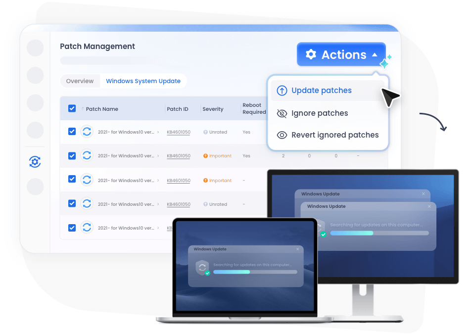 OTA batch install  & schedule Windows patch updates with AirDroid Business