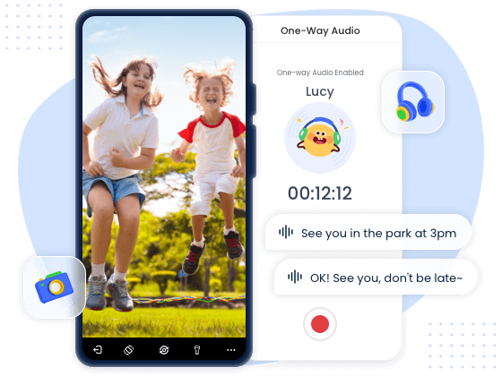 Live Monitor Surroundings around Children